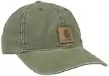 Carhartt, Berretto da baseball Odessa Unisex, Verde militare, OFA