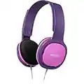 Philips Casque Audio pour Enfants/Écouteur Filaire avec Limite de Volume (85dB), Coussinets Doux, Arceau Ergonomique/Philips SHK2000PK/00 - Rose-Lila