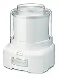 Cuisinart ICE-21C Frozen Yogurt, Ice Cream and Sorbet Maker WHITE medium