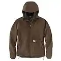 Carhartt Men's Super Dux™ Relaxed Fit Sherpa-Lined Active Jac BONDED CHORE COAT, COFFEE,