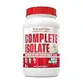 Complete Isolate 100% Grass Fed Whey Protein Isolate Powder - Zero Carbs or Fat, Gluten Free Whey Protein Powder, Build Muscle, Improve Recovery, Non-GMO Whey Isolate Protein Powder, Regularly Tested & Verified, Vanilla Ice Cream, 29 serv (2lb)