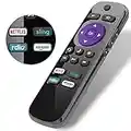 Gvirtue Universal Roku Remote Control Replacement for RCA Roku Smart TV Remote and Roku RCA Smart TV 32 40 43 49 50 55 60 65 70 inch, 4K LED LCD HDR UHD Smart TV