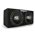 MTX Audio Terminator Series TNE212D 1,200-Watt Dual 12-Inch Sub Enclosure