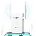 FMCCOM 2023 Latest WiFi Extender Booster Wireless Signal Booster Up to 2600sq.ft WiFi Range Extender Wireless Internet Repeater WiFi Amplifier with Ethernet Port, Easy Setup, Access Point