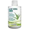 Pure Aloe Vera Juice Unflavoured 500 ml - Cold-Processed – from Organic Fresh Leaves – for Intestinal Issues – Made In Canada