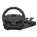 PXN V900 Gaming Steering Wheel with Pedals, 270/900° Racing Steering Wheel, Vibration Feedback, Steering Wheel for PC, PS3, PS4, Xbox One, Xbox Series X|S and Switch