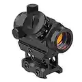 Feyachi RDS-25 Red Dot Sight 4 MOA Micro Red Dot Gun Sight Rifle Scope with 1 inch Riser Mount