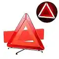 Reemky Warning Triangolo Riflettente Pieghevole Triangolo riflettore avvisi Auto Kit di Emergenza Stradale Segno di Avvertimento con Custodia per Veicoli Auto (1PCS)