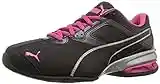 Puma, scarpe da cross training Tazon 6 FM, da donna, Nero (Black/Silver/Beetroot Purple), 37.5 EU