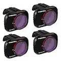 Freewell Bright Day -4K Series - Filtros de 4Paquetes Compatibles con Mavic Mini/Mini 2/Mini SE