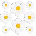 PartyWoo Daisy Balloons, 8 pcs Foil Flower Balloon Different Sizes Pack, Balloons for Daisy Balloon Garland as Party Decorations, Birthday Decorations, Wedding Decorations, Baby Shower Decorations