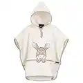 Morgenstern Badeponcho Kinder Baby Mädchen Jungen 100% Baumwolle OEKO-TEX Babybadetuch Kapuzenhandtuch Bademantel Esel