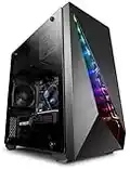 Vibox V-57 Gaming PC - AMD Ryzen 5 4500 Processor - Nvidia RTX 3060 Ti 8GB Graphics Card - 16GB RAM - 480GB SSD - Windows 11 - WiFi