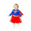 amscan Déguisement Warner Bros Supergirl pour bébé - 9906720-6-12 mois - Multicolore