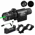 Freelight Anti-choc 532 nm Tactical Green Dot Laser Sight Rifle Gun Scope Rail et Barrel Mount Cap Pressostat avec chargeur