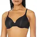 Amazon Essentials Women's Classic T-Shirt Bra, Black, 36B