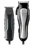 Andis 68135 Head-styler/Headliner Clipper & Trimmer Kit - Carbon-Steel, Complete Home Haircutting Kit, Prevents Razor Bumps - for Styling & Dry Shaving - 27 Pieces, Black