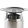 Solo Stove Bonfire Grill Top and Hub, Cast Iron Cooktop with Stainless Steel Hub for 8” Elevation, Addition for Bonfire Fire Pit, Weight: 20 lbs, Diameter: 17.5"