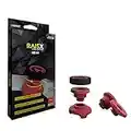 GAIMX RAISX CORE PS5 PS4 Supporto comando / Supporto di puntamento – ottimizzatore per amplificazione, accessori Playstation 4 e 5, prolunga thumbstick in tre diverse altezze, colore: rosso