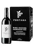 California Pinot Noir Fontana Wine Kit | Wine Making Ingredient Kit - 6 Gallon Wine Kit | Premium Ingredients for DIY Wine Making | Makes 30 Bottles of Wine