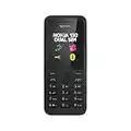 Nokia 130 Telefono Cellulare, Display da 1.8", Dual SIM, Radio FM, Nero [Italia]