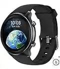 Loddery Smartwatch, Fitnessuhr mit 1,3" HD-Farbbildschirm, Runde Bluetooth Smart Watch, Überwachung von SpO2, Herzfrequenz, Schlaf, Stress usw. Armbanduhr für Damen Herren kompatibel iOS Android