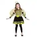 Girls Bumblebee Fancy Dress Costume - Large (8-10 Years)