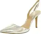 Vince Camuto Women's Barlowe Metallic Silverado Ankle-High Leather Pump - 8M