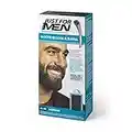 Just For Men Tinte Para Bigote Y Barba Color Castaño Oscuro, Elimina Las Canas Para Una Apariencia Más Espesa Y Completa, Con Pincel Aplicador Incluido - M45