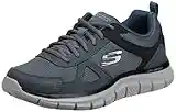 Skechers Homme 52631-gynv_41 chaussures de course, Gris, 41 EU