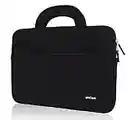 amCase Chromebook Case-11.6 to 12 inch Neoprene Travel Sleeve with Handle-Black