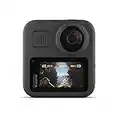 GoPro MAX — Waterproof 360 + Traditional Camera with Touch Screen Spherical 5.6K30 HD Video 16.6MP 360 Photos 1080p Live Streaming Stabilization