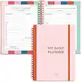 S & O Undated Planner con Meal, Abitudini e Routine Tracker, Elenco delle cose da fare giornaliero