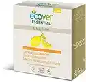 Ecover Tablettes Lave Vaisselle Pastille Origine Naturelle Éco Responsable Certifié Biologique Ecocert, Citron, 25 Tablettes, 500 g