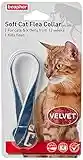 Beaphar Cat Flea Collar Velvet Black, Red or Blue