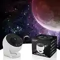 bumbur Star Projector, Galaxy Night Light, Home Planetarium Projector with Rechargeable Battery, Sky Light Living Room Decor, Real Starry Nebula, Planet Presentation for Kids, Teen Girls, Adults