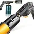 Propane Torch Cooking - Powerful 100,000 BTU Kitchen Blow Torch Professional Grill Torch for Sous Vide, Charcoal Lighter, Campfire Starter, Searing Steak, Toasting, BBQ etc