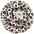 manduca Sling Tragetuch > Leo < Elastisches Babytragetuch mit GOTS Zertifikat für Babys & Neugeborene ab Geburt (Limited Edition, Animal Print, 5,10m x 0,60m)