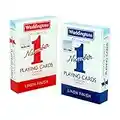 Waddingtons Number 1 Playing Card Game, play with the classic Red and Blue Twin Pack, great travel companion, gift and toy for Boys, Girls and adults.