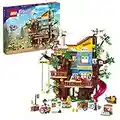 LEGO 41703 Friends La Cabane de l’Amitié dans l’Arbre: Jouet de Construction avec Maison, Toboggan, Balançoire et Mini-Poupées Mia, pour Enfants, Filles, Garçons