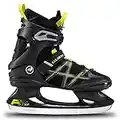 K2 F.i.t. Ice Pro Patins à Glace. Homme, Noir/Citron Vert, EU: 46 (UK: 11 / US: 12)