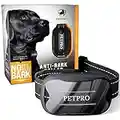 PETPRO Anti Barking Dog Collars Humane Stop Dog Barking Collar Anti Bark Collars for Small Medium Large Dogs Vibrating Dog Collar Anti Barking Device