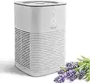 LEVOIT Air Purifier for Home Bedroom, Dual H13 HEPA Filters with Aromatherapy Diffuser, Quiet Sleep Mode, Air Cleaner for Smoke, Allergies, Pet Dander, 100% Ozone Free, LV-H128