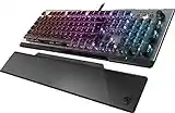 Roccat Vulcan 120 - Clavier de Jeu Noir, gaming mécanique RGB, Rétro-Éclarage LED Aimo Multicolore touche par touche, Switchs Titan, Conception Durable (Plaque Supérieure en aluminium)