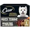 Cesar Natural Goodness - Wet Dog Food - for Adult Dogs - Mixed Selection in Loaf - 6 x 400 g