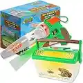 Nature Bound Bug Catcher Vacuum with Light Up Critter Habitat Case for Backyard Exploration - Complete Kit for Kids Includes Vacuum and Cage, Green