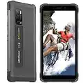 Ulefone Telephones Portables Incassable, Armor X10 Pro(2023) 5180 mAh/10W, Caméra AI 20MP Antichoc Dual Sim 4G Smartphone Débloqué, 8Go+64Go 5.45" HD+, GPS/OTG/NFC Android 11 Téléphone Portable - Gris