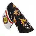 BIG TEETH Golf Blade Putter Head Cover Ping-type Magnetic Club Protector Bomb For Scotty Cameron Taylormade Odyssey Headcover