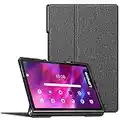 Fintie Case for Lenovo Yoga Tab 11 11" 2021, Premium Vegan Leather Slim Fit Case Folio Smart Stand Protective Cover with Auto Sleep/Wake Feature for Lenovo Yoga Tab 11 (YT-J706F) Tablet, Gray