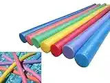 ADEPTNA Pack of 2 Solid Foam Swimming Pool Noodle Float Aid Woggle Logs Noodles - Good Strength And Flexibility